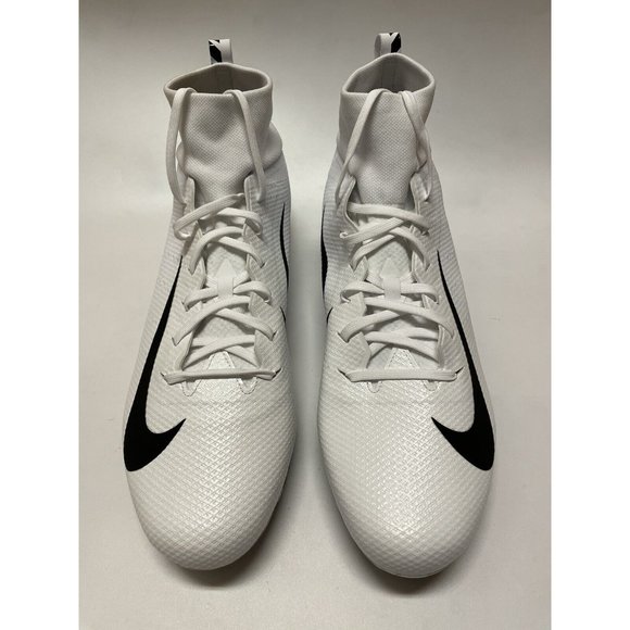 Nike Vapor Untouchable Pro 3 Football Cleats White Black AO3021-100 Men’s Sz 16